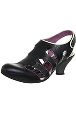 Fly London FIDA 142512 - Zapatos de tacón de Cuero para Mujer, Color Negro, Talla 35