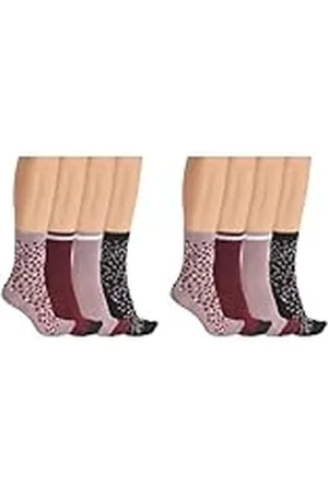 Dim Eco Style Coton Maxi Pack X8 Calcetines, , Talla única 8 para Mujer