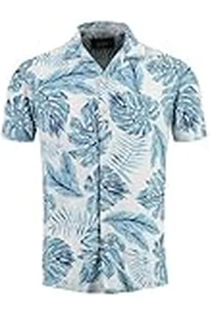 Key Largo Belice 1/2 Patterned Camisa, , M Hombres