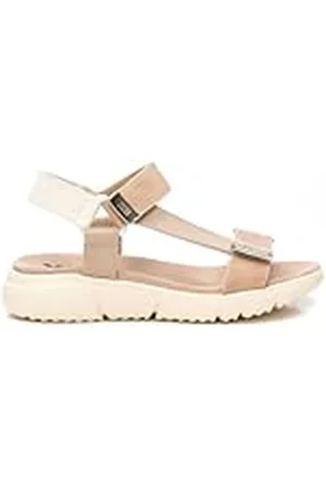 Xti Sandalia Mujer Beige - Calzado Cómodo y Versátil - Moda casual - Modelo 14411202 (Talla 37)