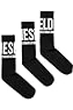 Diesel SKM-RAY-THREEPACK, Calcetines para Hombre, , 39/42 (Talla del fabricante: Medium), Pack de 3