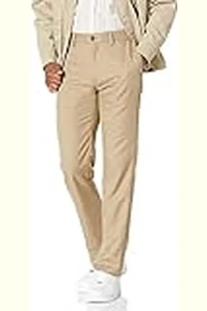 Amazon Pantalón De Vestir De Corte Estrecho con Parte Delantera Plana Hombre, , 38W / 30L