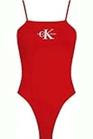 Calvin Klein Jeans Body de Algodón Elástico para Mujer, , XXL