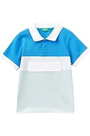 Benetton Camiseta Polo M/M 3088G300N Camisa, , 2 años para Niños