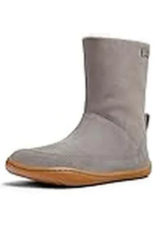 Camper Peu Cami K900305, Bota de media pantorrilla Niñas, Gris 005, 25 EU