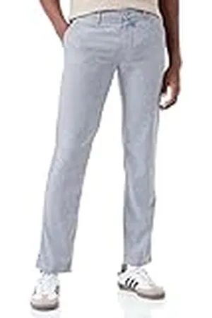 Pierre Cardin Lyon Pantalones, Slate Black, 33W x 36L para Hombre