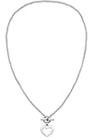 Tommy Hilfiger Jewelry Collar para Mujer en Acero Inoxidable con un Colgante en Forma de Corazón - 2700277