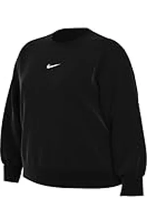 Nike DV4976-010 W NSW PHNX FLC OS Crew Plus Sweatshirt Women