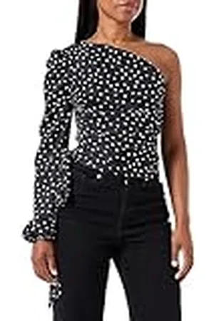 Pinko Thira Blusa Satin St.Lunares Irre Camisa de Vestir, , 32 para Mujer