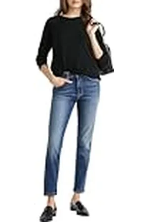 Benetton Camiseta M/L 1035d1p17 Suéter, Negro 700, XS para Mujer