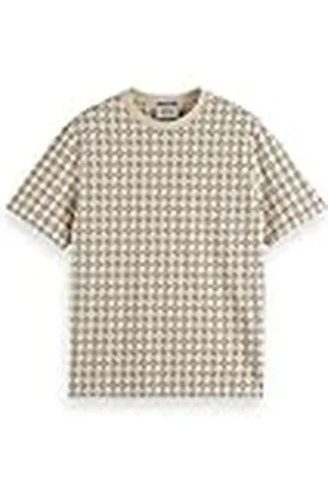 Scotch&Soda Regular Fit Mini All Over Print T-Shirt Camiseta, , M Hombres