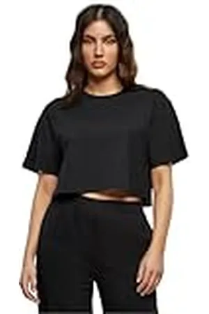 Build Your Brand By264-ladies Short Oversized tee Camiseta, , 3XL Mujeres