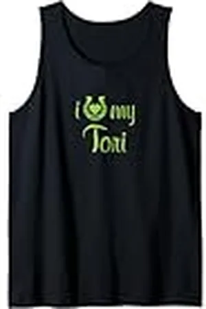 Hip Entrenador de equitación I Love My Tori Horse Equestrian Show Camiseta sin Mangas