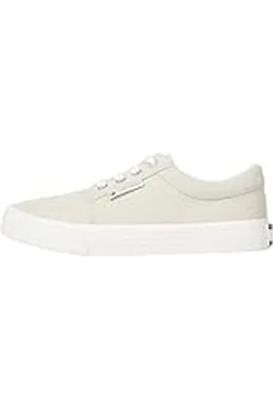 Tommy Hilfiger Zapatillas Derby Sneaker Mujer Skate Calzado, Elfenbein (Marfil), 39