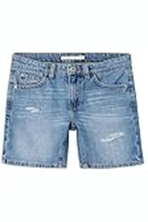 NAME IT Nkmsilas Loose Dnm L 7998-be Noos-Pantalones Cortos Vaqueros, , 158 cm para Niños
