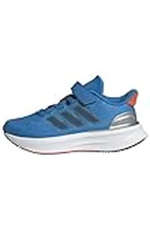 adidas ULTRARUN 5 Shoes Kids, Zapatillas para Correr Unisex niños, Bright Blue/Core Black/Semi Impact Orange, 35 EU