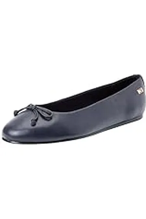 Tommy Hilfiger Bailarinas Mujer Essential Chic Bailarinas elegantes, Azul (Space Blue), 36