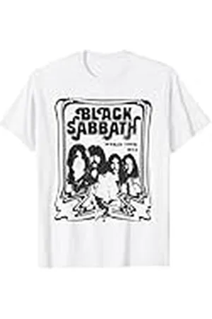 Black Sabbath Tour mundial oficial 78 B&W Camiseta
