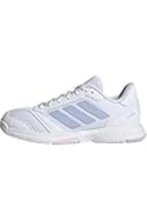 adidas Ligra 8 Womens Indoor Shoes, Zapatos Mujer, Cloud White/Violet Tone/Clear Pink, 36 2/3 EU