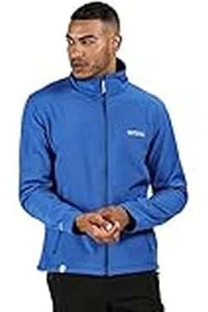 Regatta Cera IV - Chaqueta Softshell, Tejido Elástico Y Resistente Al Viento con Cremallera Integral Soft Shell, Hombre, , XXL