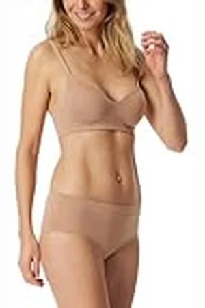 Schiesser Soft-BH mit Schale und Gleitenden Cups-Unique Micro Sujetador, , 75C Mujeres