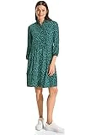 CECIL B144161 Vestido Estampado, Fuego, XXL Mujeres