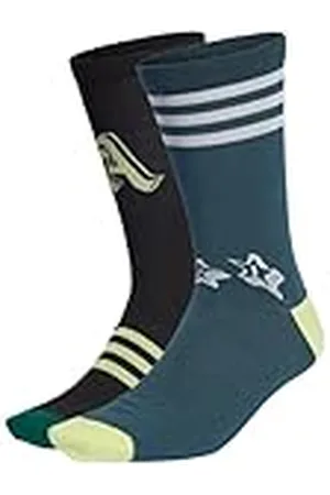 adidas Nd Love Crew 3 Pairs, Socks Unisex niños, Verde , 43-45 EU