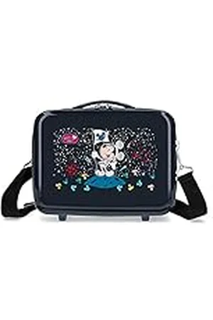 Disney Mickey on the Moon Neceser Adaptable con Bandolera Azul 29x21x15 cms Rígido ABS 9,14L