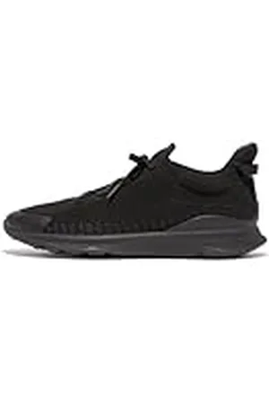 FitFlop Vitamin Ffx Mens Knit Sports Sneakers, Zapatillas Hombre, Negro/Gris, 46 EU