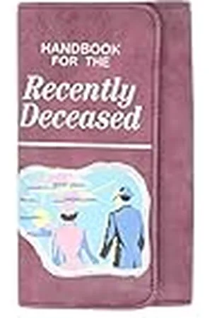 Bioworld Beetlejuice - Manual para Las Mujeres recientemente fallecidas, Cartera de Piel sintética de Tres Pliegues, , Mediano