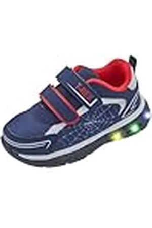 chicco Zapatillas Niño y Niña con Luces de Colores en la Suela y Cierre con Doble Ajustable, Zapatos para Niña y Niño, Diseñado en Italia