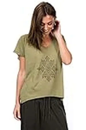 Supernatural Camiseta de Manga Larga para Mujer, con Lana de Merino, W JONSER LS Printed, Mujer, Camiseta de Lana Merino., SNW013423, , Extra-Large