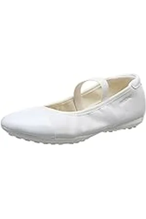 Geox JR Piuma Ballerine C, Bailarinas, (White), 33 EU