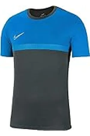 Nike Dri-Fit Academy, Jersey De Manga Corta, Antracita/Foto Azul/Foto Azul/Blanco, XS, Niño