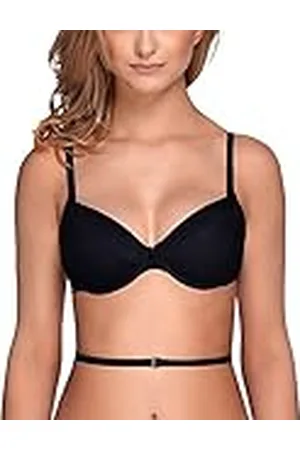 Vivisence Kate 1011 Sujetador Push-Up con Almohadillas Removibles para Mujeres Liso Tirantes Multiposición con Aros - Hecho En La UE, ,100B