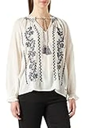 Pepe Jeans Piper T-shirt Mujer, Blanco (Off Blanco), L