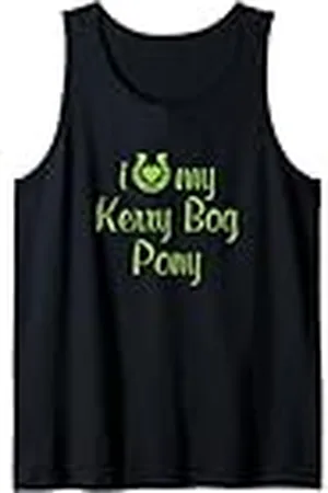 Hip Entrenador de espectáculos ecuestres «I Love My Kerry Bog Pony Horse» Camiseta sin Mangas