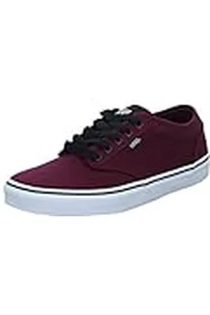 Vans Atwood, Zapatillas, Hombre, (Canvas) Oxblood/White, 40 EU