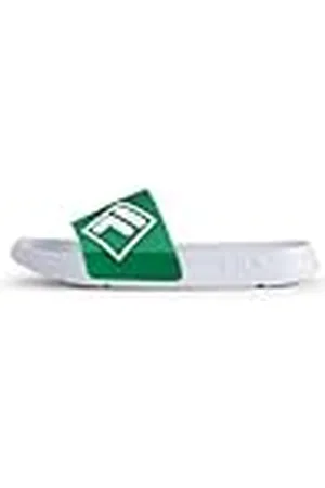 Fila Morro Bay Lugo, Sandalia Deslizante Hombre, Verdant, Verde y Blanco, 41 EU