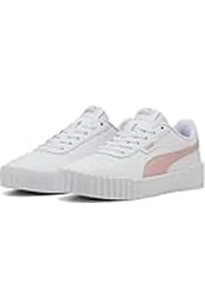 PUMA Carina 3.0, Zapatillas Mujer, White-Rose Quartz Gold, 40.5 EU