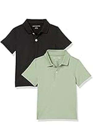 Amazon Polos Deportivos de Alto Rendimiento Niño, Pack de 2, , 2 años