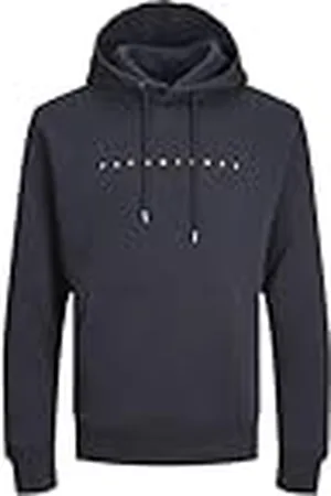 JACK & JONES Jjestar Jj Sudadera Con Capucha Noos Pls Sudadera con capucha, Hombre, Azul Oscuro, 3XL Grande