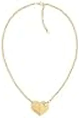 Tommy Hilfiger Jewelry Collar de Cadena para Mujer en Oro Amarillo con un Colgante en Forma de Corazón - 2780927