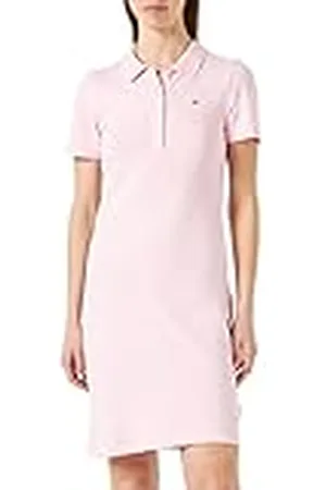 Tommy Hilfiger Mujer Vestido tipo Polo 1985 Slim Pique Slim Fit, , L