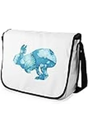Bonamaison – Bolsas de Mensajero con Pulsera Negra para Estudiantes, Mochilas Escolares para niñas y niños, 29 x 36 cm