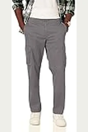 Amazon Pantalón corto cargo, elástico y de corte clásico (disponible en tallas grandes y largos especiales) Hombre, , 29W / 29L