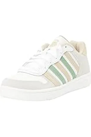 K-Swiss Court Palisades, Zapatillas Deportivas para Hombre, White Skin Peach, 40 EU