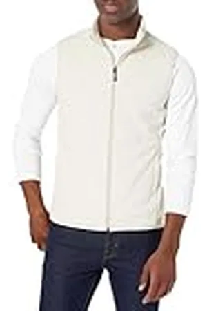 Amazon Chaleco de Forro Polar con Cremallera Completa (Disponible en Tallas Grandes y Largos Especiales) Hombre, , XL