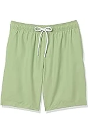 Amazon Bañador con 23 cm de Pernera, Corte Holgado y Secado Rápido - colores interrumpidos Hombre, , M