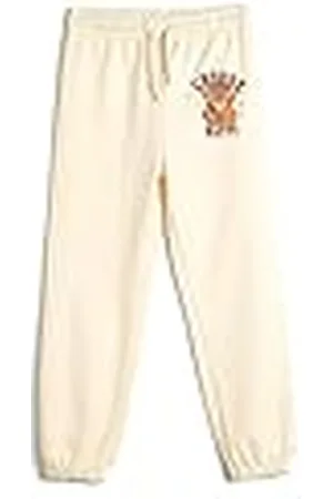 Koton Jogger Sweatpants Drawstring Teddy Bear Printed Detail Pantalones de chándal, , 4-5 Años para Niñas
